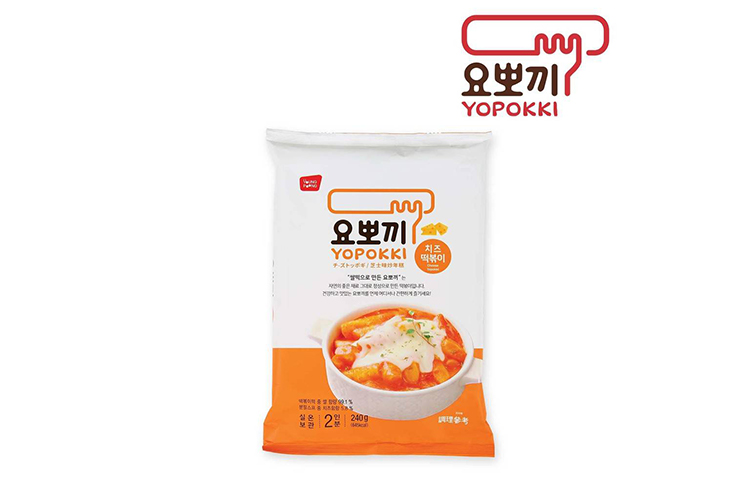 YOPOKKI CHEESE SAUCE RICE CAKE CUP 120G